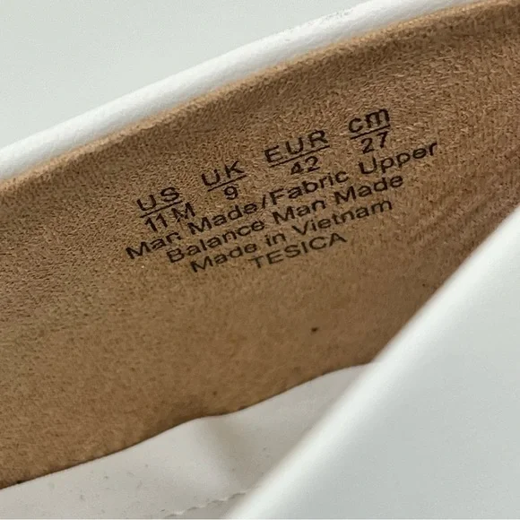 Franco Sarto White and Tan Flats with Bow Detail - Picture 11 of 12